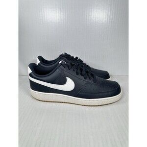 Nike Court Vision Lo Shoes Mens Size 9 Blue Obsidian White Sneakers FZ5547-400